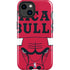 NBA Chicago Bulls Large Logo iPhone 15 Impact Case